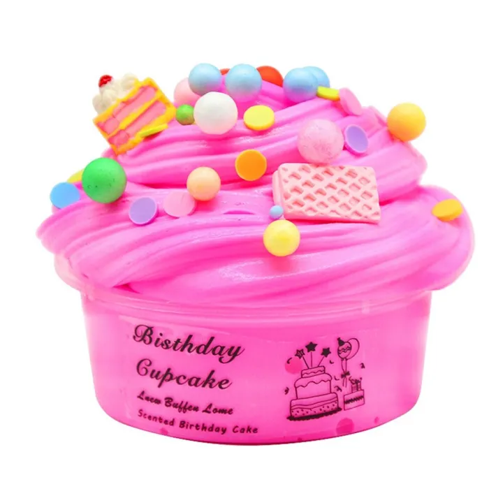 Norkee%20Cute%20Clock%20Block%20Cake%20Fluffy%20Slime%20Plasticine%20Mud%20Sludge%20Stress%20Relief%20Kids%20Toy%20-%20Image%202