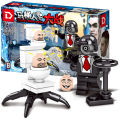 Horror Game Skibidi Toilet Building Blocks Figure Toy Speakerman TV Man DIY Bricks Set Assembled Doll Kids Educational Toys KankongAgu.