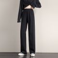 Women's pants female streetwear joggers oversize high waisted Korean style Fashion wide leg sweatpants baggy.