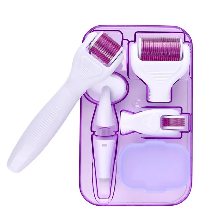 Dermaroller,%20Face%20Dermaroller,%206%20in%201%20Derma%20Roller%20Kit%20for%20Skin%20Regeneration,%20Anti-Wrinkle,%20Acne%20Scar%20Removal,%20Contractive%20Pores,%20Stretch%20Marks%20-%20for%20Body,%20Face,%20Eyes%20-%20Image%202