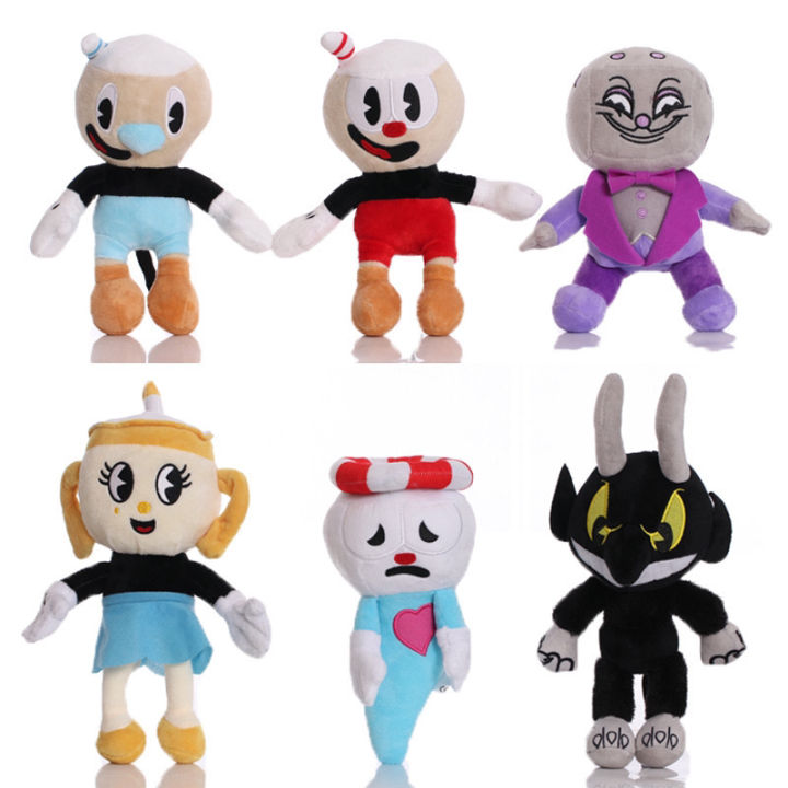 Tea Cup Head Adventure CupHEAD Surrounding the Game Mug Head Mugman Plush toy doll