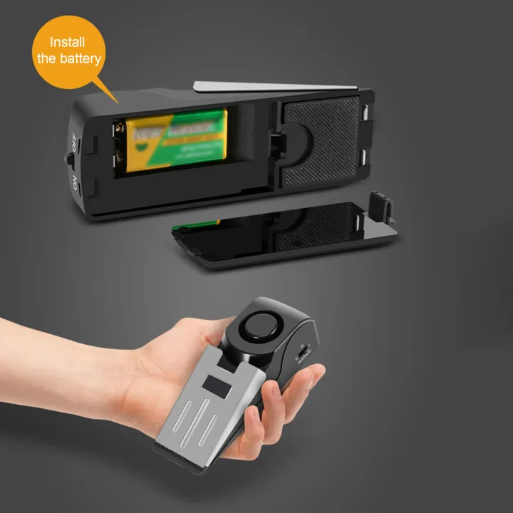 Migeet%20Door%20Stop%20Security%20Alarm%20120DB%20Portable%20Door%20Lock%20for%20Traveling%20Home%20Apartment%20Doorstop%20Safety%20Tools%20Entrance%20Alert%20Door%20Stop%20Alarm%20for%20Travel%20Home%20Apartment%20House%20-%20Image%208