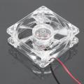 （NEW）Computer PC Fan 80mm With LED 8025 Silent Cooling Fan 12V LED Luminous Chass. 