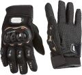 Pro Bike Leather Full Finger Hand Gloves For Bikers- Multi colors.
