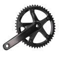 Aluminum Alloy 144 BCD 48T Single Speed Crankset Bike Crank Arm Bicycle Cran MNJ.