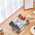Tea Bag Storage Box Divided Tea Bag Organizer Clear Storage Box With Lid Drawer Storage Holder Desktop Storage Container. 
