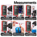 ANENG 683 Smart Multimeter High-End Touch 6000 Counts Multimetro Test Rechargeable Multitester AC/DC Voltage Tester Tool Durable.