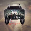 PUBG Mobile Wireless W11+ Gamepad Remote Controller Joystick for iPhone Android - Black. 