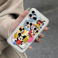 Cartoon mouse suitable for Apple 15promax mobile phone case 14 Huawei vivo Xiaomi oppo glory. 