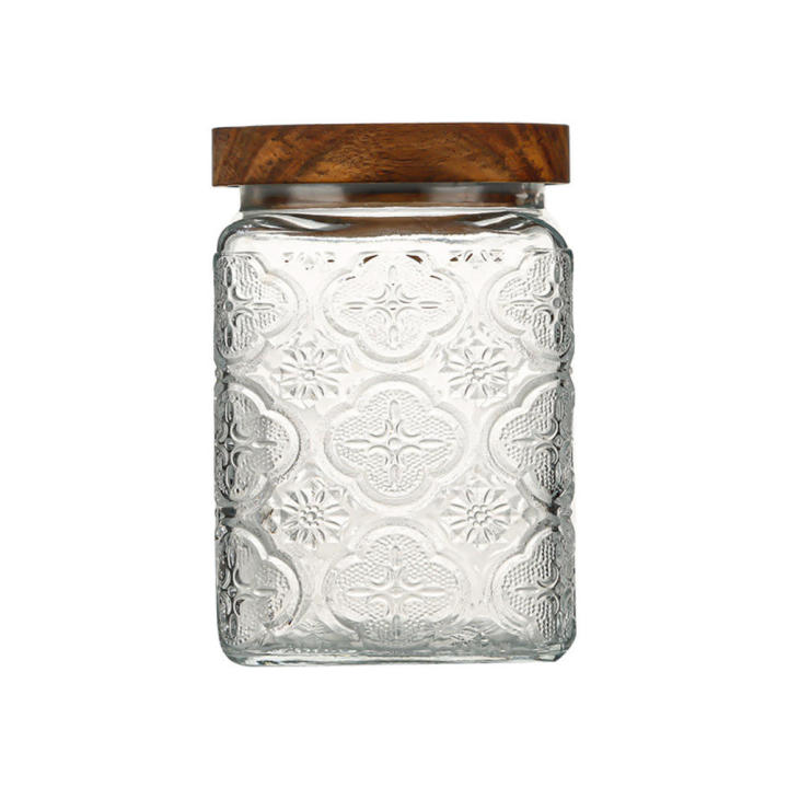 Decorative%20pattern%20Vintage%20jar%20Handcrafted%20Organizer%20%20glass%20Pattern%20glass%20Airtight%20seal%20Sturdy%20construction%20Sealed%20jar%20for%20Home%20decor%20Kitchen%20storage%20Pantry%20organization%20Gift%20idea%20Suitable%20for%20all%20-%20Image%205