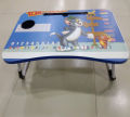 Kid's Cartoon Printed Colorful Folding Study Table/ Laptop table. 