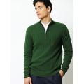 Men's Fashionable Hign Neck Zipper Jumper.. 