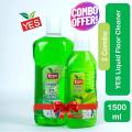 Yes Floor Cleaner Lemon Liquid Combo Pack - 1500ml. 