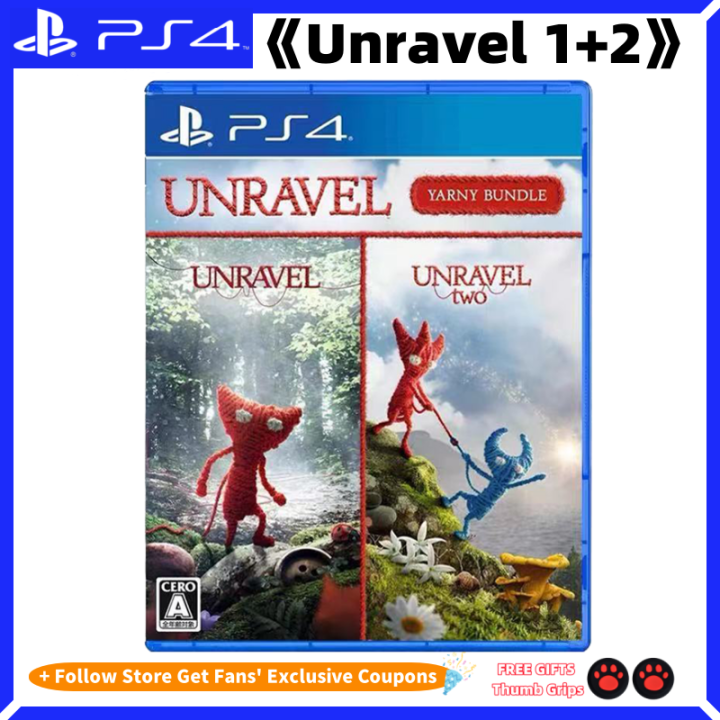 Sony Playstatio5 Genuine New Game CD Unravel Yarny Bundle 1+