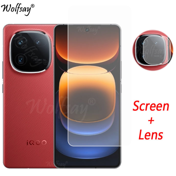 12 Glass2 Glass Tempered iQOO 1QOO 12Vivo i Screen Protector Vivo Glass Vivo iQOO 6.78 inches