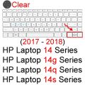 Keyboard Cover for HP Laptop 14 inch Essential 14g 14q 14s 14t 14z G14 Slatebook Laptop Notebook Silicone Protector Skin Case. 