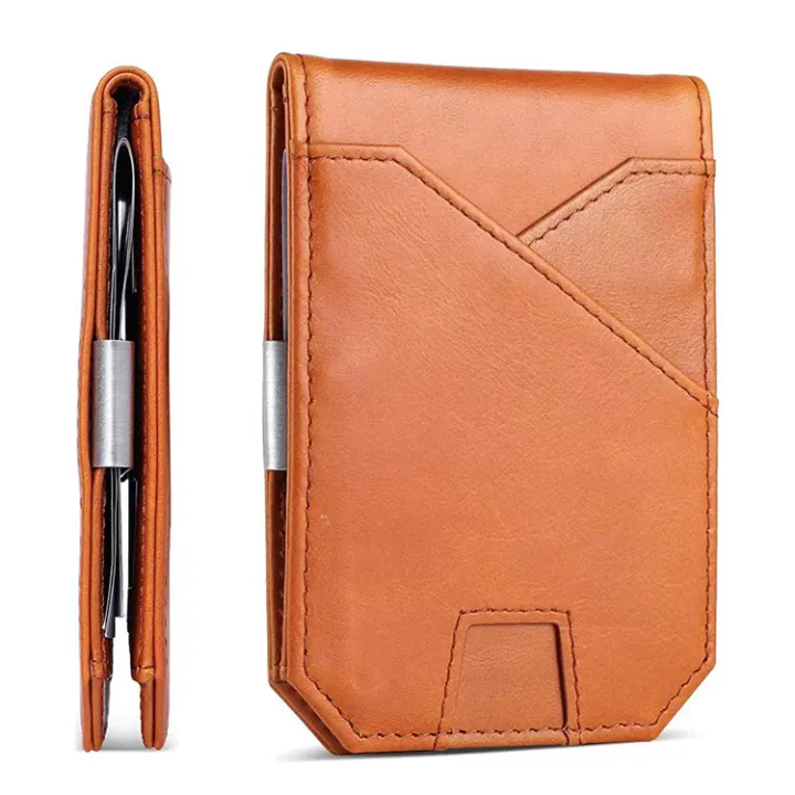 Foreign%20trade%20multi%20card%20anti-theft%20cattle%20piup%20bag,%20oil%20wax%20leather%20wallet,%20men's%20customized%20card%20,%20genuine%20leather%20dollar%20clip%20-%20Image%203