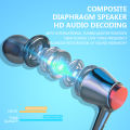Mihone Small for IP Sports Headphones Noise Cancelling Headphones with Microphone Long Battery Life Wireless Headphones Neckband Bluetooth 5.2. 