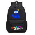 Rainbow Friends Game Original Style Backpack Cartoon Student Large Capacity Schoolbag Outdoor Travel Bag. 