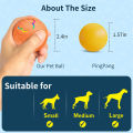 Smart Interactive Dog Ball Toy Rechargeable Automatic Rolling Ball With 2 Modes Motion Activated Remote Control Dog Toys.