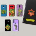 MT-98 Ninja turtle Case for Xiaomi Redmi Note 11 11T 11S 11I 12 Poco X4 M4 M5 C3 C40 Pro Black Cover. 