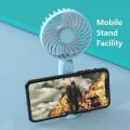 Mini USB Rechargeable Hand Cooling Fan with USB Charging High Speed Capability and Fast Charging Lithium Battery Fan. 