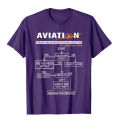 Airplane Pilot T-Shirt Funny Pilot Guide Tee T-Shirt On Sale Europe T Shirts Cotton Adult T Shirt. 