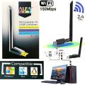 Aufa Wifi Receiver Wireless Usb Adapter Model W115 Antenna 2.4Ghz Computer/Laptop - Enhanced Connectivity With Aufa Wireless Usb Adapter. 