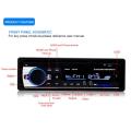 Bluetooth Car MP3 Player Audio Stereo 4X60W Car Radio 12V In-dash 1 Din FM Aux Input Receiver. 