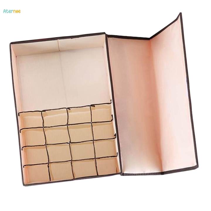Closet%20Organizer%20Sock%20Storage%20Box%20with%20Lid%20Multipurpose%20Rectangular%20Bed%20Organizer%20-%20Image%203