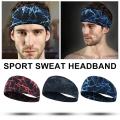 Women's Yoga Gym Bandage Exercise Bike Running Sports Headband Bicycle Cycling Self-Paced Jogging Tennis Bandana Bandana Sweat Headband Bandage Men. 