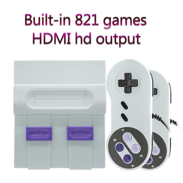 Game%20console%20HDMI%20SUPER%20NES%20Classic%20Edition%20Console%20SNES%20Mini%20SFC%20Retro%20Built-in%20821%20Games%20Player%20Christmas%20Gift%20with%20wear-resisting%20property%20-%20Image%205