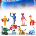 Anime 8PCS Smiling Critters Figure Smiling Critters Cat Nap Dog Day Catnap Dogday Figure Set Toy Catnat Kickinchicken Figurine. 