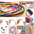 USB Charging Cable Bobbin Winder Data Line Earphone Cover.