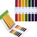 3 set 240 Strips Professional 1-14 pH litmus paper ph test strips water cosmetics s pH Test Paper Strips with control card.