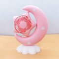 Mini USB rechargeable small fan children's handmade DIY body small cute portable fan.