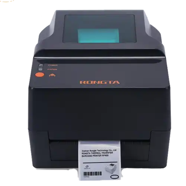 Rongta RP400H-USEP Black Thermal Transfer Barcode Label Printer