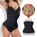 High Waist Trainer Body Shaper Plus Size Women Waist Trainer Belly Control Sweat Belt Lady Slimming Shapewear. 