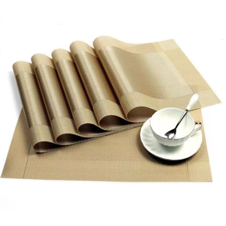 Table%20Mats%20Set%20of%206%20Dinning%20Table%20Placemats%20PVC%20Rectangular%20Vintage%20Woven%20Washable%20Mats%20-%20Image%206