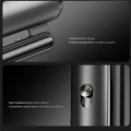 For Home Travel Use 2000W High Negative Ion Hair Dryer Quick Dry Foldable Portable Professional Hair Care EU Plug Gray. 