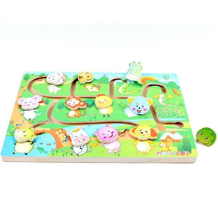 Wooden%20Montessori%20Kids%20Early%20Learning%20Slide%20Labyrinth%20Puzzle%2012%20Symbolic%20%20Body%20Matching%20Preschool%20Maze%20Educational%20Toys%20-%20Image%207