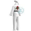 Cobra Kai Anime Cosplay Costume White Uniform The Karate Kid Daniel LaRusso Samantha Headband Miyagi-Do Karate Adult Cos Outfit. 