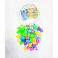 Block puzzle toy 60 piece.