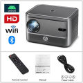 AUN A002 Projector LED Home Theater Projectors 720 Pixel Resolution Support Full HD 4K Video Bluetooth WIFI Smart TV MINI Projector. 