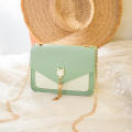 Bags for Women Luxury Designer Cover Tassel Chain Shoulder Small Square Bag Messenger Crossbody Bag Pearl Cat. 