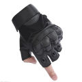 High quality half finger Hand Gloves for biker | Winter gloves for men | Hand gloves for biker | Black gloves bike half finger.