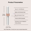 【Heartbeat Girl Store】(NEW) 2 in 1 Electric Eyebrow Trimmer Mini Hair Remover Shaver Mini Epilator Eyebrow Razor USB Rechargeable Portable Body Hair Remover Arms Leg Bikini Trimmer for Men and Women.