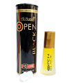 Al Nuaim Open Black Roll On Attar Non Alcoholic Long Lasting Perfume - 6ml. 