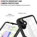 Phone case Samsung Galaxy A05 A05S A15 A25 A35 A55 Transparent Protector with Mobile phone Film Cover Double Protect shield Full Cover Armor Cover cases. 