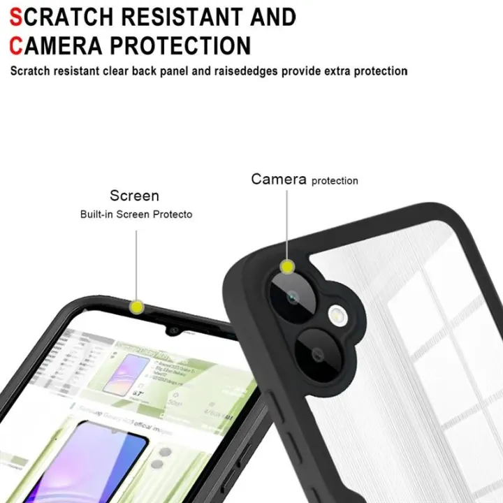 Phone%20case%20Samsung%20Galaxy%20A05%20A05S%20A15%20A25%20A35%20A55%20Transparent%20Protector%20with%20Mobile%20phone%20Film%20Cover%20Double%20Protect%20shield%20Full%20Cover%20Armor%20Cover%20cases%20-%20Image%207
